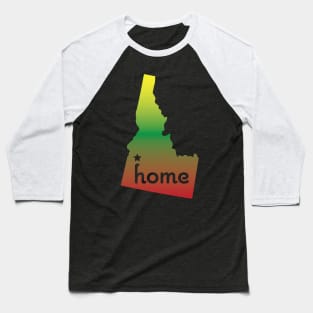 Idaho is Home - US State Baseball T-Shirt